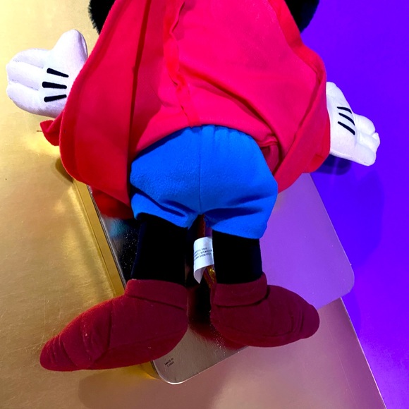 DISNEY FANTASIA VTG 2000 MICKEY MOUSE SORCERER PLUSH 14”DISNEY PARKS EXCLUSIVE - Picture 9 of 12